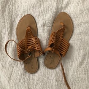 Tan Leather Sandals